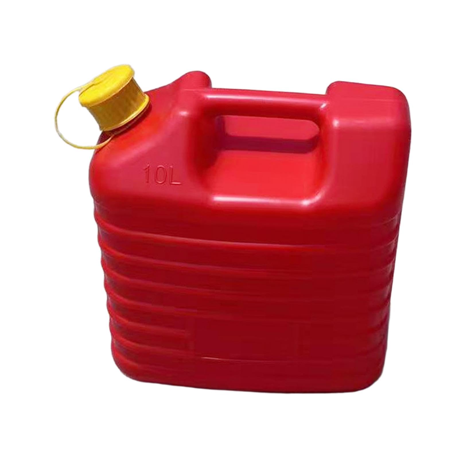 Tanica per Carburante Multiuso in Pp Contenitore Benzina Portatile con Manico Serbatoio Olio per Veicoli Jerrycan per Trasportare Liquidi Adatto per, 10 L