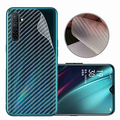 Image of Compatible with Oppo K5 Back Screen Protective Film Carbon Fiber Skin Transparent Screen Guard Sticker