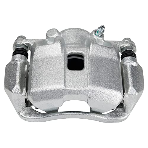 Image of TRQ Front Left Right Brake Caliper w /Bracket Driver Passenger Side