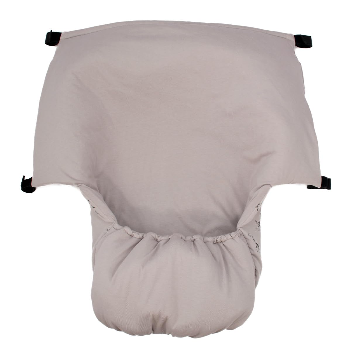 JYOKO Kids Coperta per passeggino, portabebè, cotone primavera/intrattenimento (Giraffe, cotone - 100 cm)