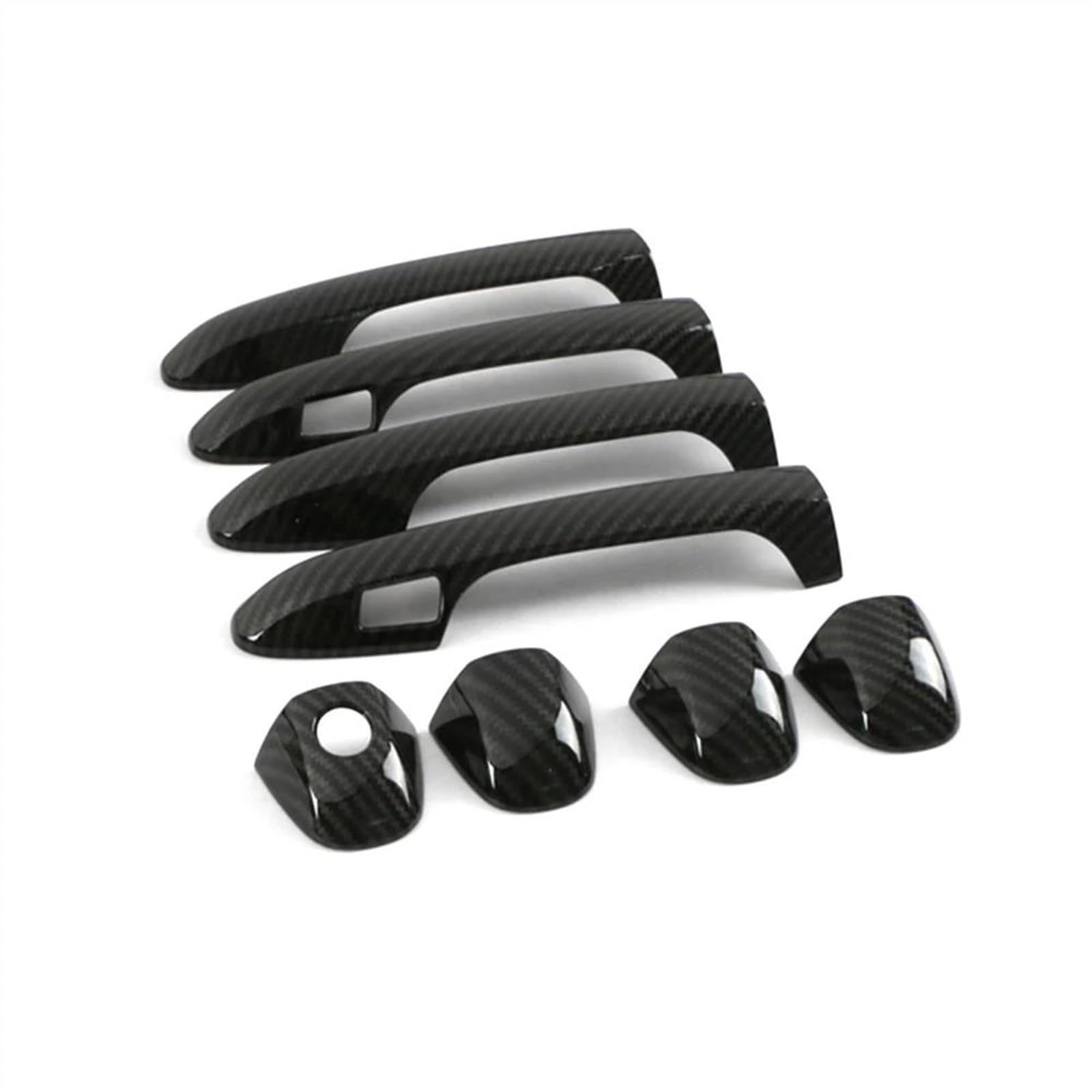 Manija de puerta exterior con molduras de estilo automático para proteger tu coche Highlander 8