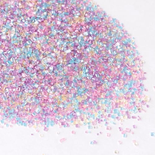 Image of Sweets Indeed Pastel Sugar, Edible Sprinkle Sugar Mix, Perfect for Cake Decorations, Baking, Ice Cream, Cookies, Cupcake Topper, 4 ounces