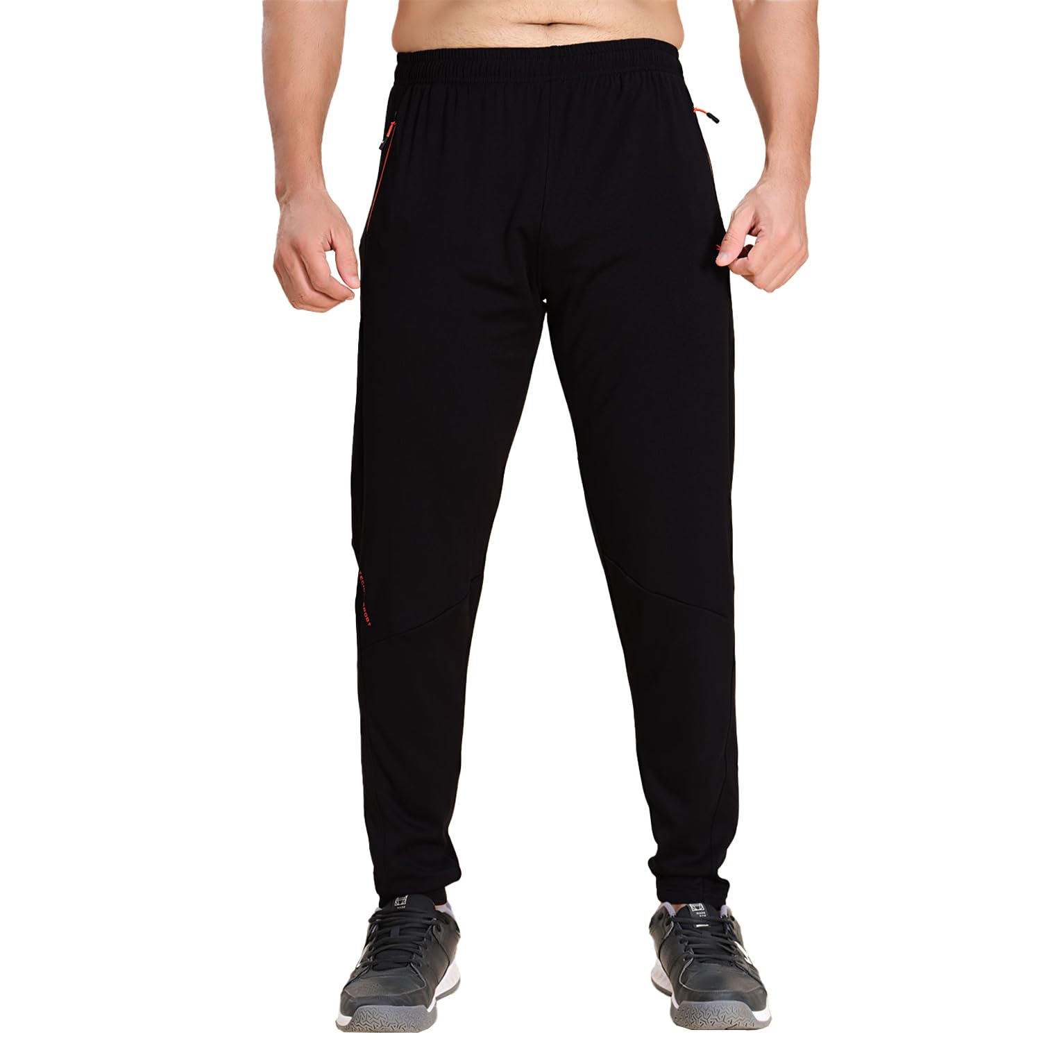 Men's Plus Size Solid Slim Fit Track Pant with Quick Dry SPF50+ for Running, Workout & Sports-image-2