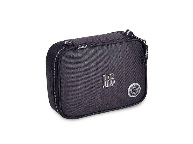Estojo Box Rebecca Bonbon Universitário e Escolar Capacidade 100 Pens Poliéster Bolso Duplo Interno Feminino Revestimento Térmico (RB24534)