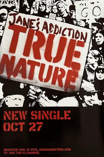 Poster Jane'S Addiction 50x76cm pour revivre l'âge d'or du rock alternatif
