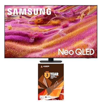 SAMSUNG QN65QN90FAFXZA 65 Inch Neo QLED 4K QN90F Vision AI Smart TV with 3 Year Amber Protection Plan (2025)