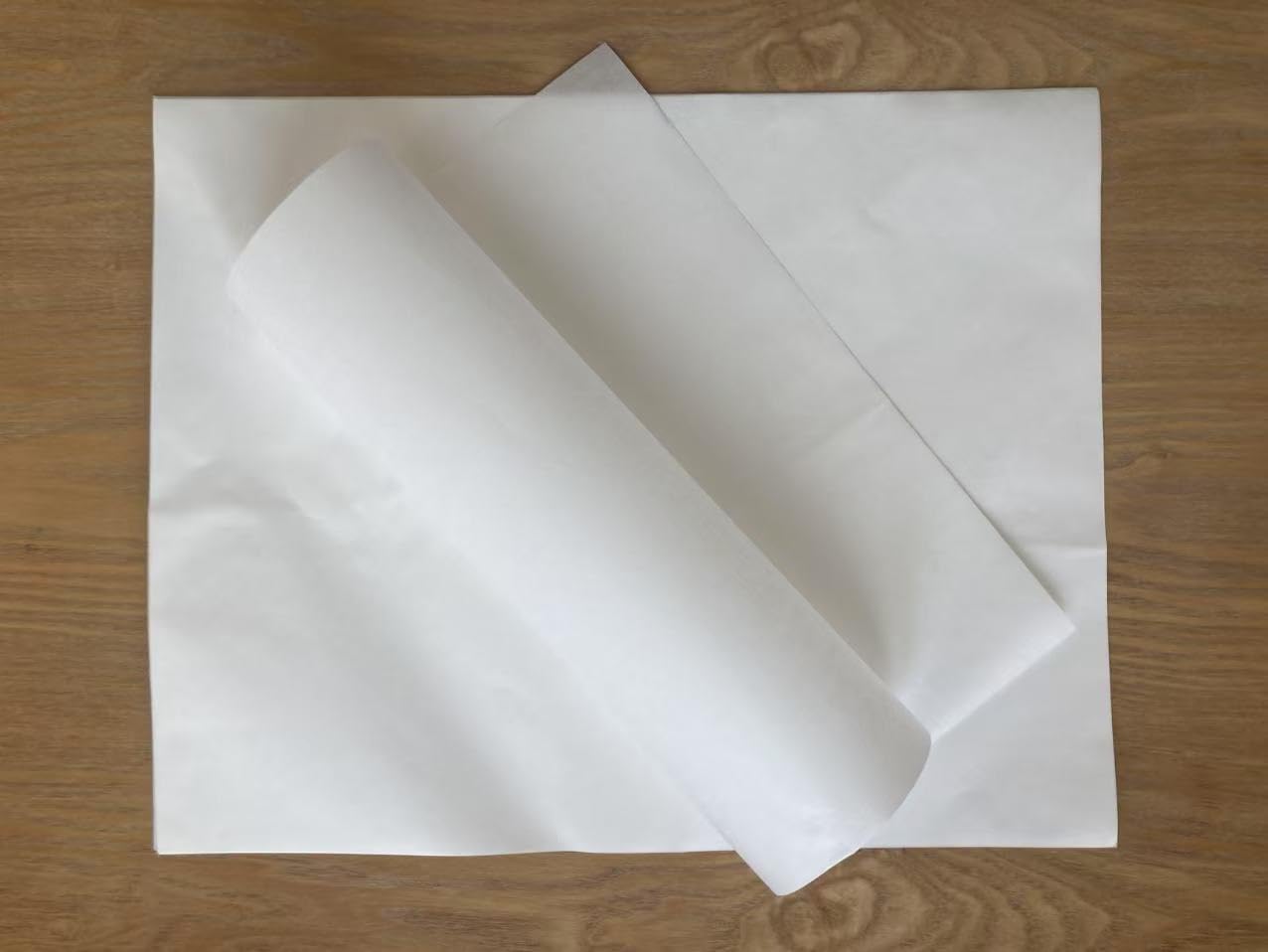 1000 feulles - Papier Ingraissable Blanc pour sandwich, 40 x 32 cm, Lot de Feuilles 5 paquets x 200 pièces