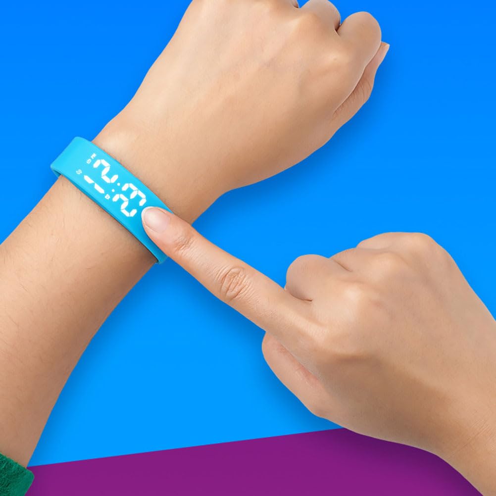 Hemobllo Led Digital Watch for Boys and Girls Adjustable, Fitness Tracker with Alarm Function, Pedometer and Calorie Counter - Image 3