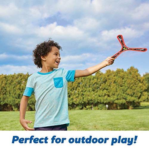 Kidoozie Super Boomerang, Unique 3 Bladed Boomerang, Flies Up to 60 feet, Portable, for Children 5 and up, Multicolor