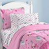 Dream Factory Magical Princess Ultra Soft Microfiber Girls Comforter Set, Pink, Twin #2