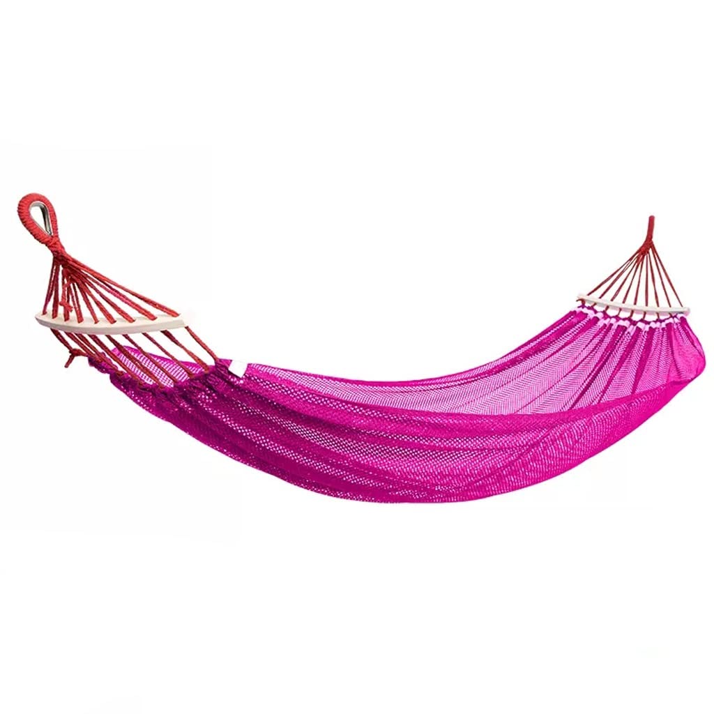 Hamac de camping rose 200x130cm XMING de voyage pliable