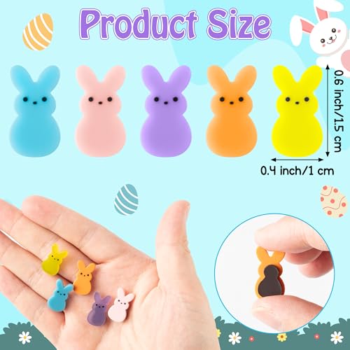 Imanes decorativos WATINC con diseño de conejo, pack 30 piezas miniatura 2