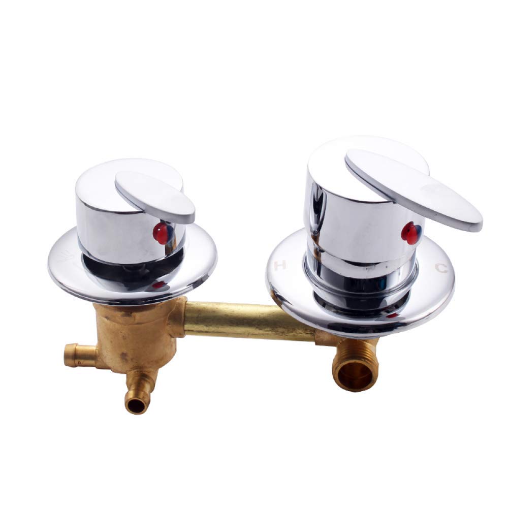 Buy 3/4/5 Way Shower Switches Control Brass Room Faucets Mixer Cabin Accessories Mixing Valve