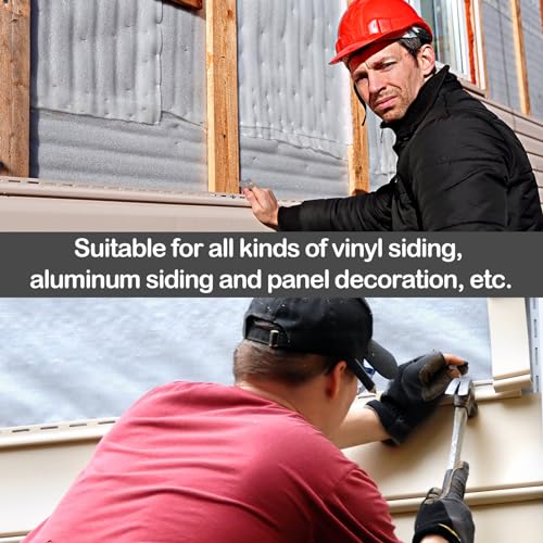 Tandefio CLO-TANDEFIO-0692 250 Pcs Aluminum Siding Nails Siding And Panel Nails Roofing Siding Nails Aluminum Metal Roofing Nails To Fasten Roofing Felt Wood Decking Insulation Board thumb #4