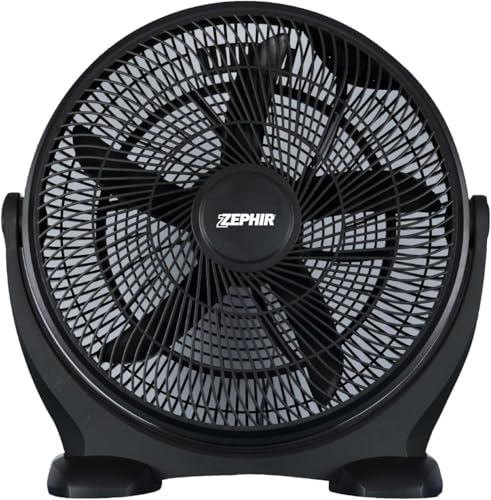 Dimensione Elettronica S.R.L. Ventilatore da pavimento ad alta velocità zephir zbf04cm 3 velocità orientamento fino a 90° fissaggio anche a parete