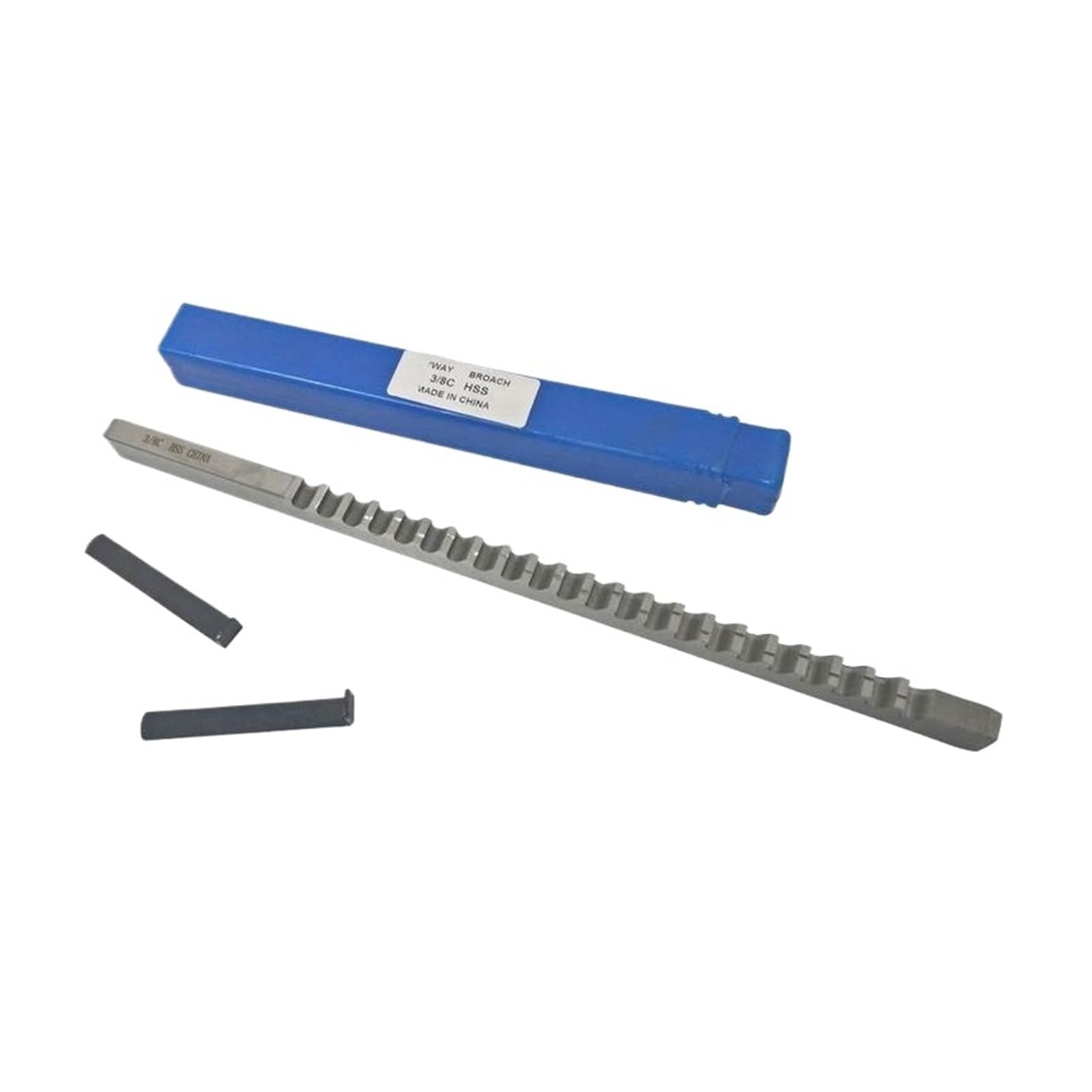 HSS-Räumnadel 3/8 C Druck-Keilnut-Räumnadel Zollgröße für CNC-Werkzeugmaschinen
