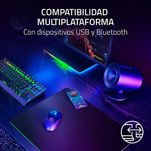 Altavoces gaming Razer Nommo V2 X 2.0 con sonido THX Spatial PC 7
