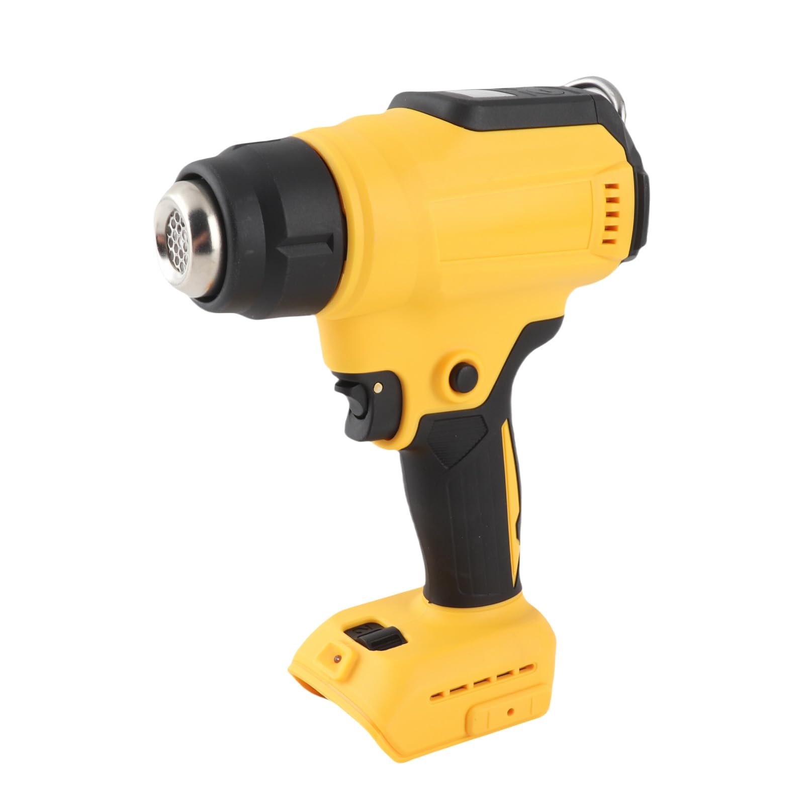 FTVOGUE Pistola de Calor Inalámbrica Pistola de Aire Caliente con Pantalla LED Núcleo de Calefacción de Cerámica 300 W 86 a 1022 Grados F Calefacción de 3 Segundos para Manualidades, Reparaciones