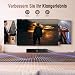 BESTISAN Soundbar für tv, 2.1 Soundbar mit HDMI eARC, AUX, optischem Eingang, USB-Wiedergabe für PC/Gaming/Projektoren, 16,5 Zoll