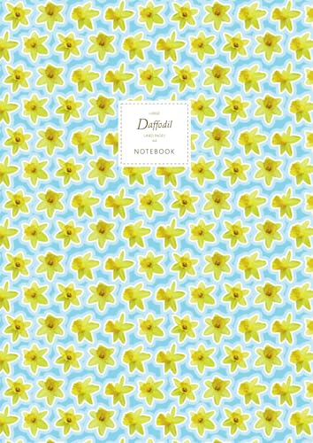 Daffodil Notebook, Lined Pages, A4