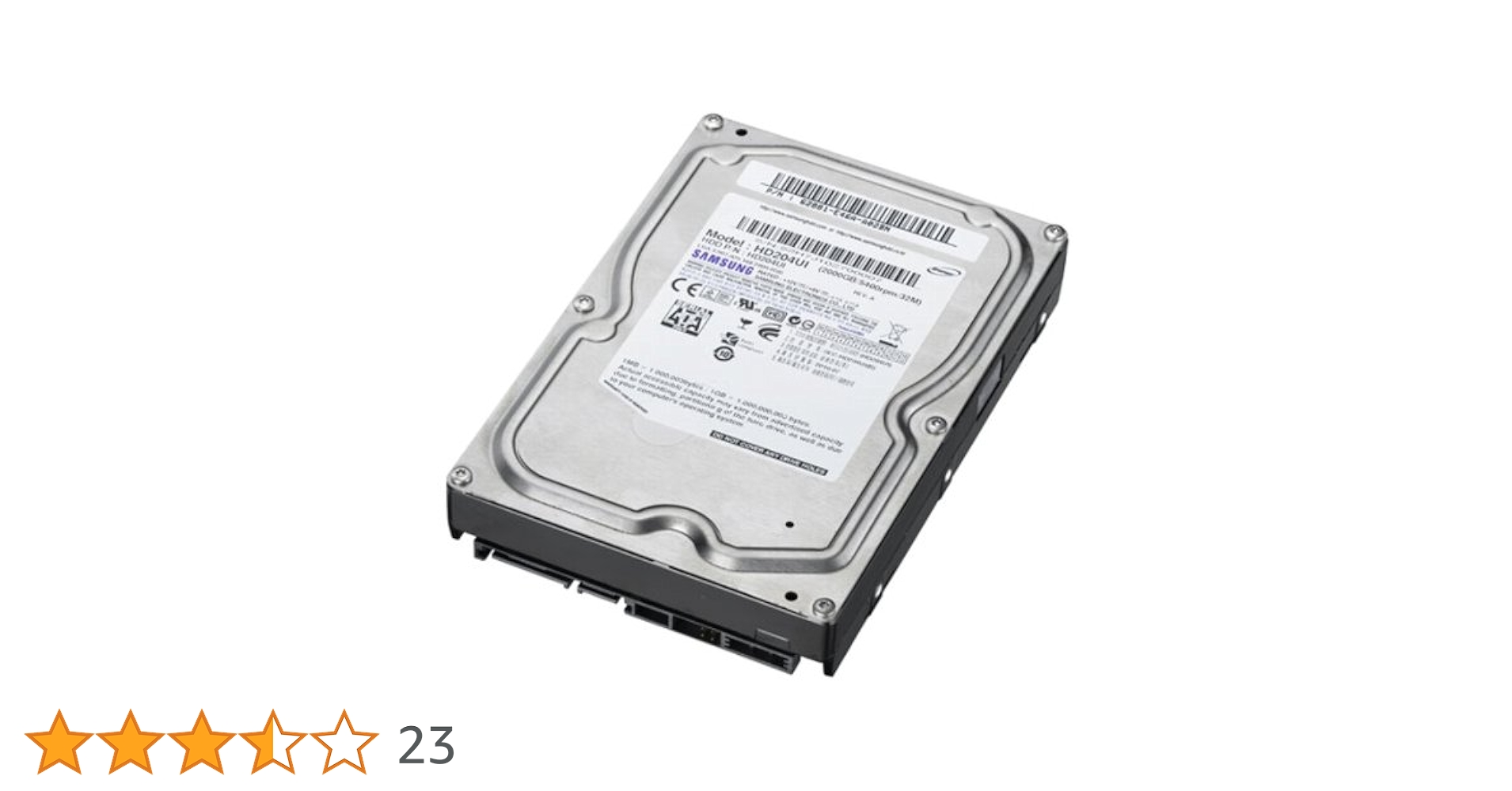 Samsung サムソン HD203WI（3.5インチ HDD 2TB） Samsung HD203WI/JP1 HDD 2TB P/N: 60071-C48A-AF3KJ Korea | eBay
