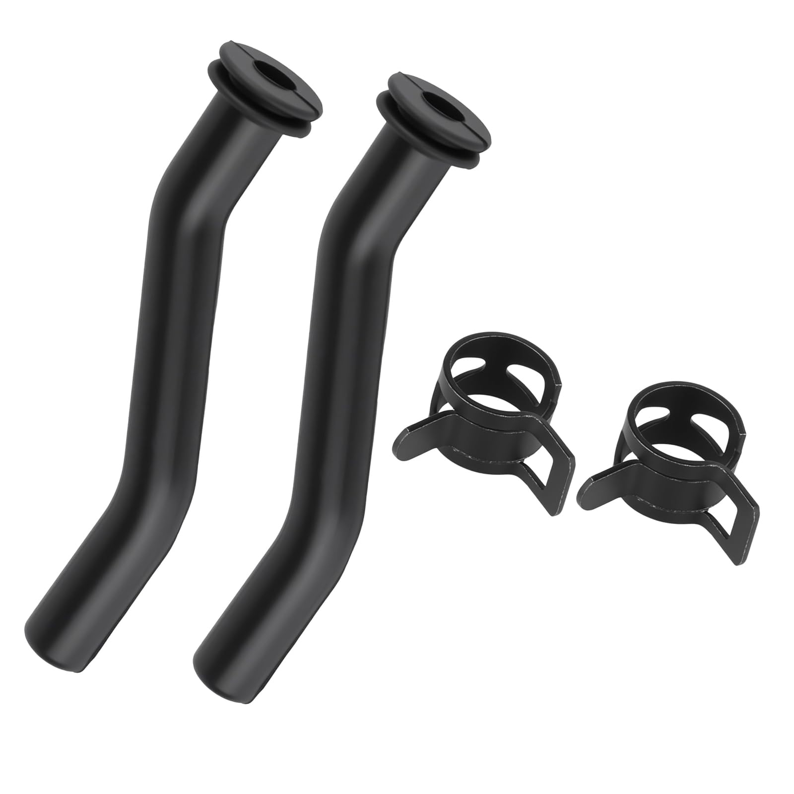 Hzbb Multicolor 596163 Rubber Vacuum Hose Set With Clamps For D100 E100 Series Lawns Tractors Prevents Leaks And Easy Installation Vacuum Hose