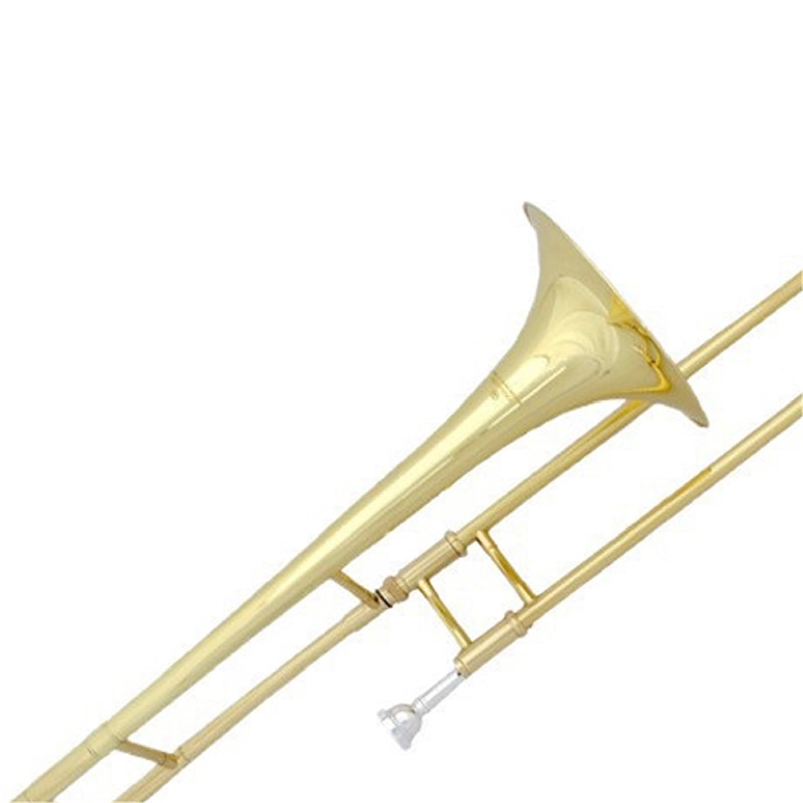 Instrumentos De Trombón Trombón Alto Sib Lacado En Oro Instrumento Para Principiantes