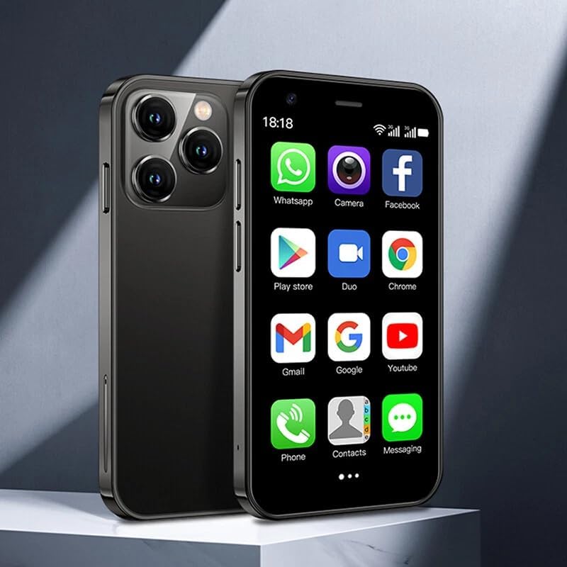 Mini Phone,Mini Smartphone 3.0" HD Screen, 2GB RAM + 16GB ROM,Fac...