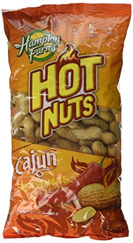 Hampton Farms Cajun Hot Nuts, Spicy Roasted In The Shell - 10 Oz By Hampton Farms #TOP12
