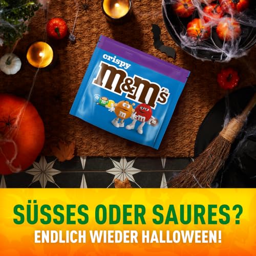 M&M'S Crispy Schokolinsen, Schokolade Großbeutel für Halloween 675g – Ansicht 4