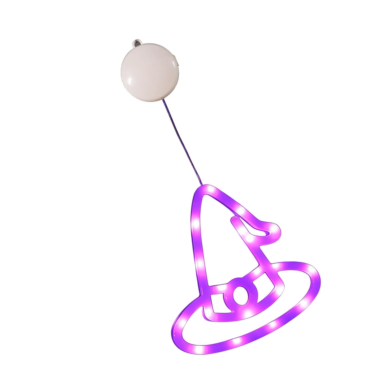 Limtula Halloween Window Battery Operated LED Decoration Hanging for Seasonal Celebration Hanging Halloween Ornamentation