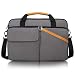 Produktbild iCozzier 15-15.6 Zoll Multi-Pocket Laptoptasche mit Handgriff und Schultergurt Große Kapazität Umhängetasche Elektronisches Zubehör - Dunkelgrau