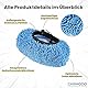 CARMODO® Mr.BOB Premium Waschbürstenüberzug für die Auto Waschbürste, Lackschonender Bürstenüberzug für SB Waschanlagen | Brush Cover | Mikrofaser Autoschwamm | Car Wash
