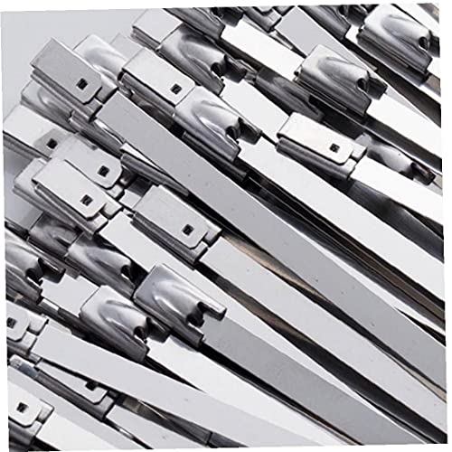 Kabelbinders Rvs Herbruikbare Metalen Heavy Duty Vergrendeling voor Eenvoudige Installatie Thuiskantoor Garage Workshop… - Image 3