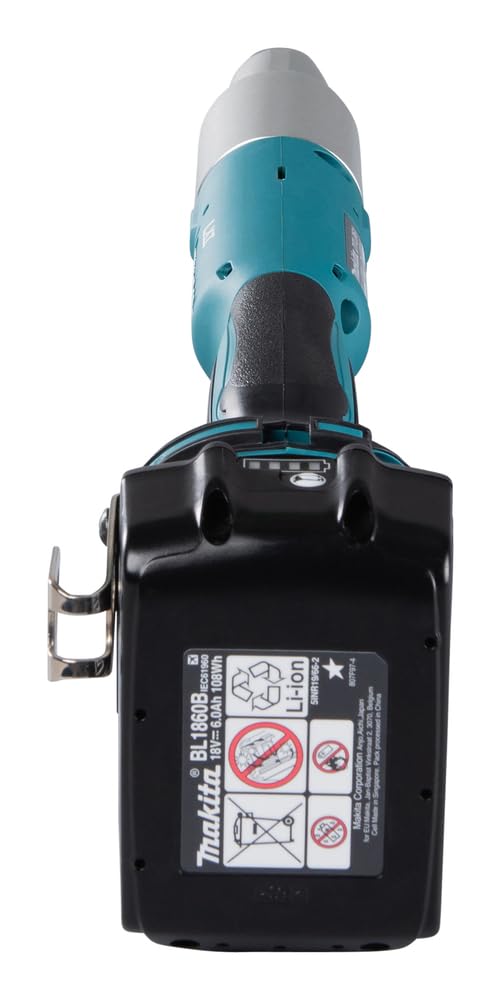 Makita Avvitatore a percussione angolare a batteria DTL061RT1J 18V / 5.0Ah, 1 batteria e caricatore in Makpac