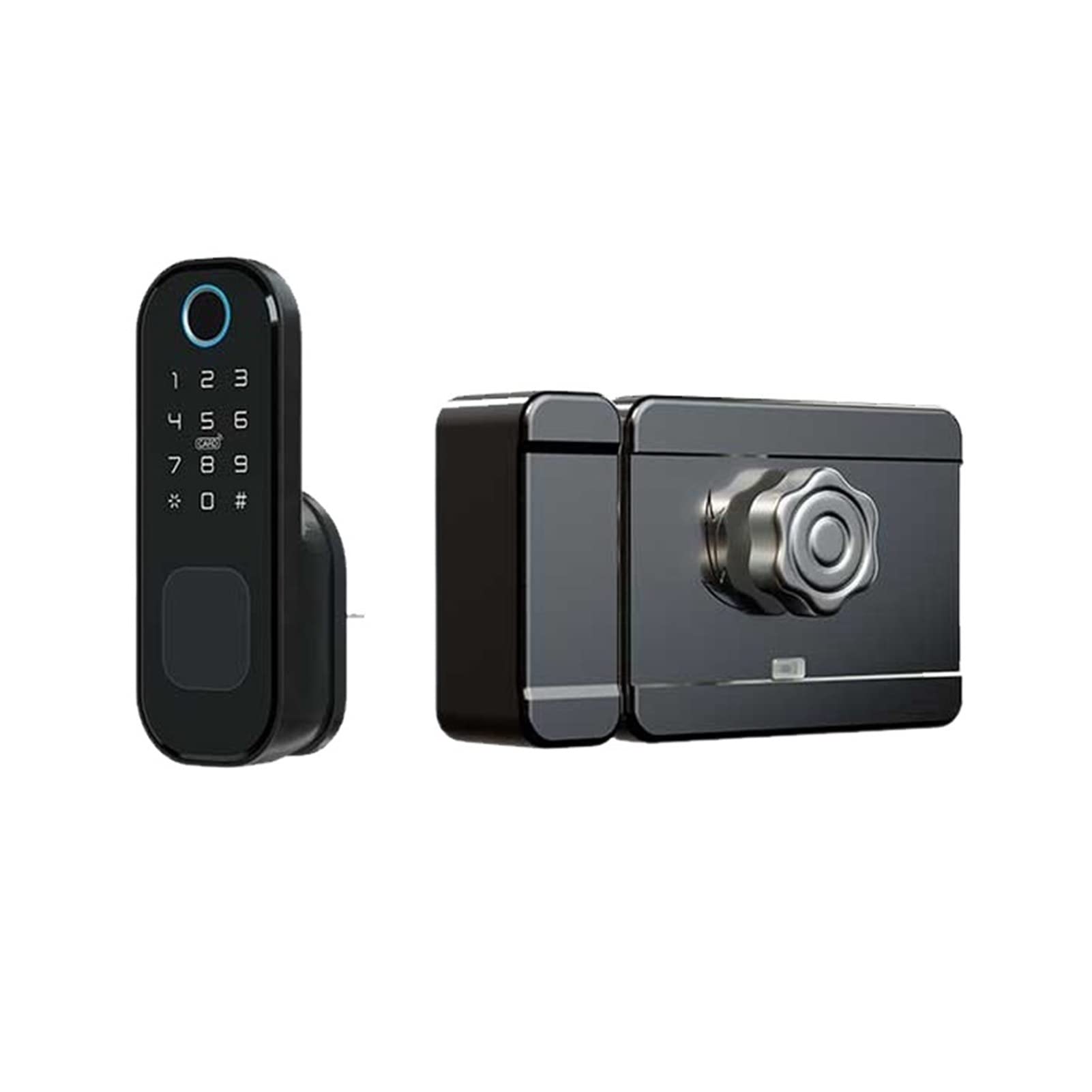 Inteligentna blokada drzwi palców Bluetooth bezprzewodowa blokada kontroli dostępu 13.56 MHz cyfrowy kod asystent zabezpieczenia(T03 Lock)