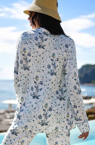 Women's Italian-Designed Pajama Set - Silky-Soft, 100% Natural Luxe Viscose Rayon3