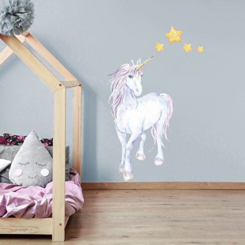 Licorne autocollants mural pour relooker facilement une chambre sans peinture