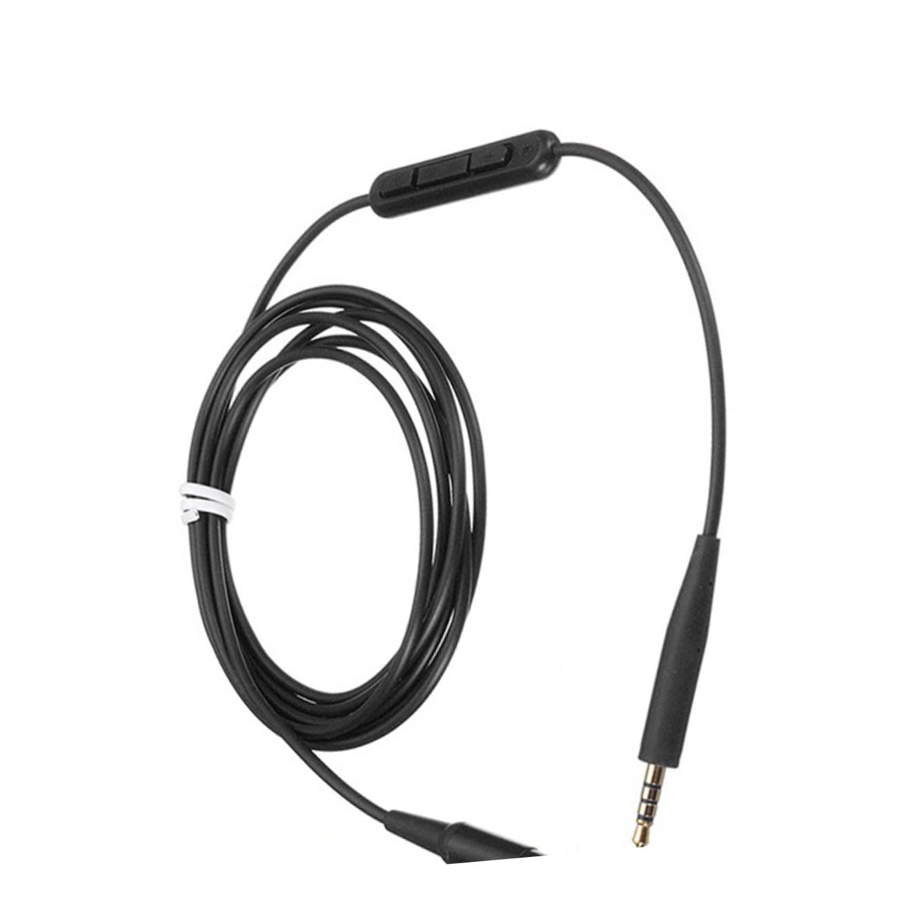 DOITOOL 3stücke Stereo Audio Kabel Für Hochwertiges Headset-kabel Mit Inline-mikrofon Und Steuerung Kompatibel Mit Audio-geräten Schwarz
