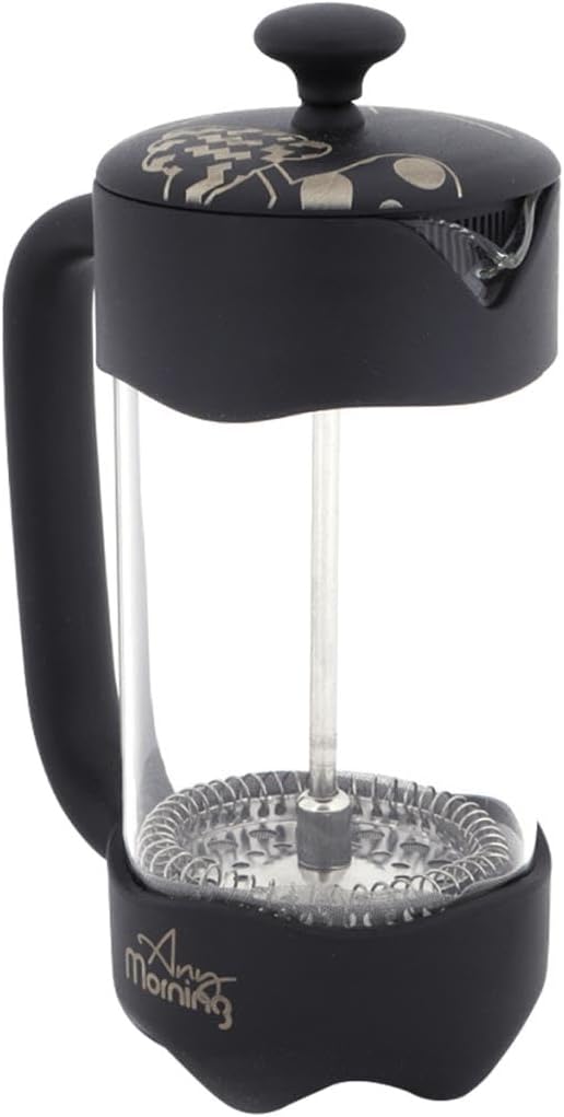 Any Morning French Press Coffee Maker, 11 Oz, Black