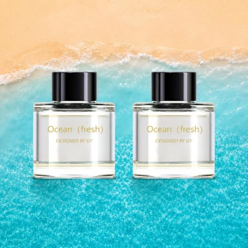 Image of Smart Car Air Freshener Perfume Refill, 3.38 fl oz (100ml), lasts 4-12 months (Ocean-fresh,2-Pack)