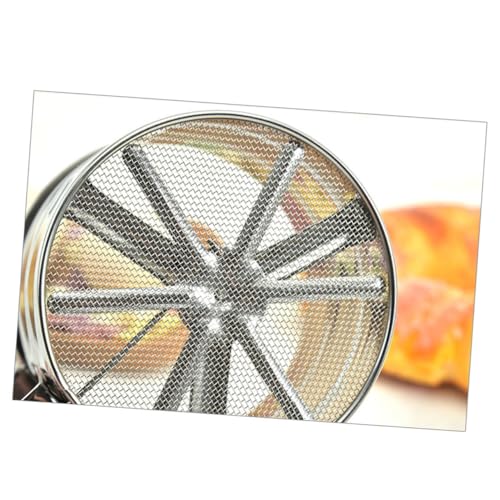 ARTSEWPLY Tamizador de Harina de Mano con Malla Fina de Acero Inoxidable Colador para Repostería y Cocina para Espolvorear Harina Azúcar Polvo Uso Hogar y Horneado