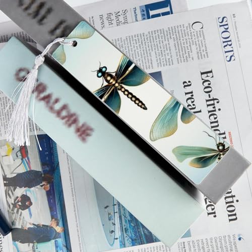 Marque-pages libellule (lot de 6) pour lecteurs passionnés