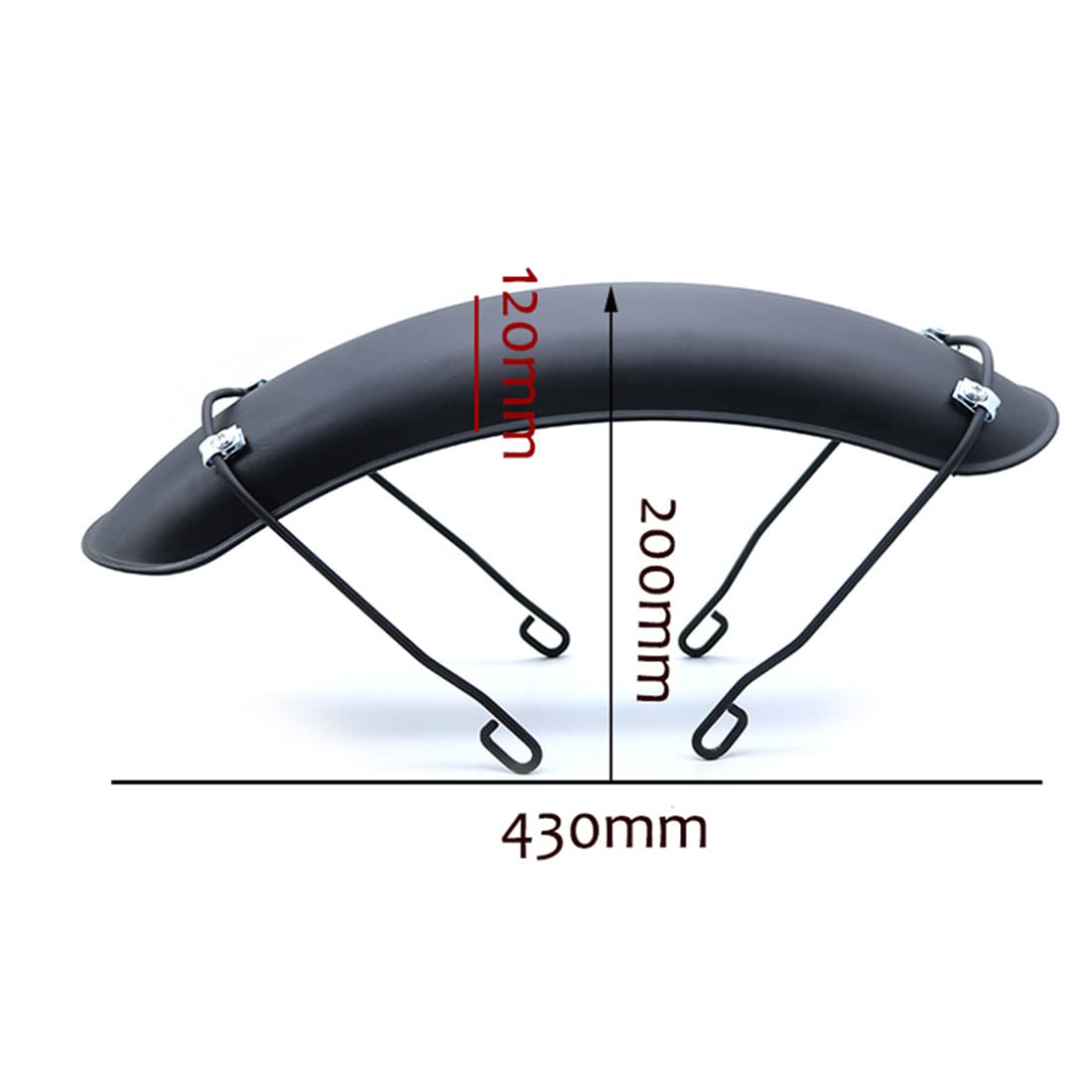 Guardabarros delantero de motocicleta, cubierta de Guardabarros de moto Front Fender reemplazo de protección para CG125 Z1000 Mudguard