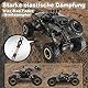 Jiakora 1:12 Großes Ferngesteuertes Auto, 2,4 GHz RC Auto Offroad Spielzeugauto, 4WD Alloy Monstertruck mit LED Licht, 2-Akku 50+ Minuten, RC Car Buggy Crawler Truck Spielzeug für Kinder und Jungen