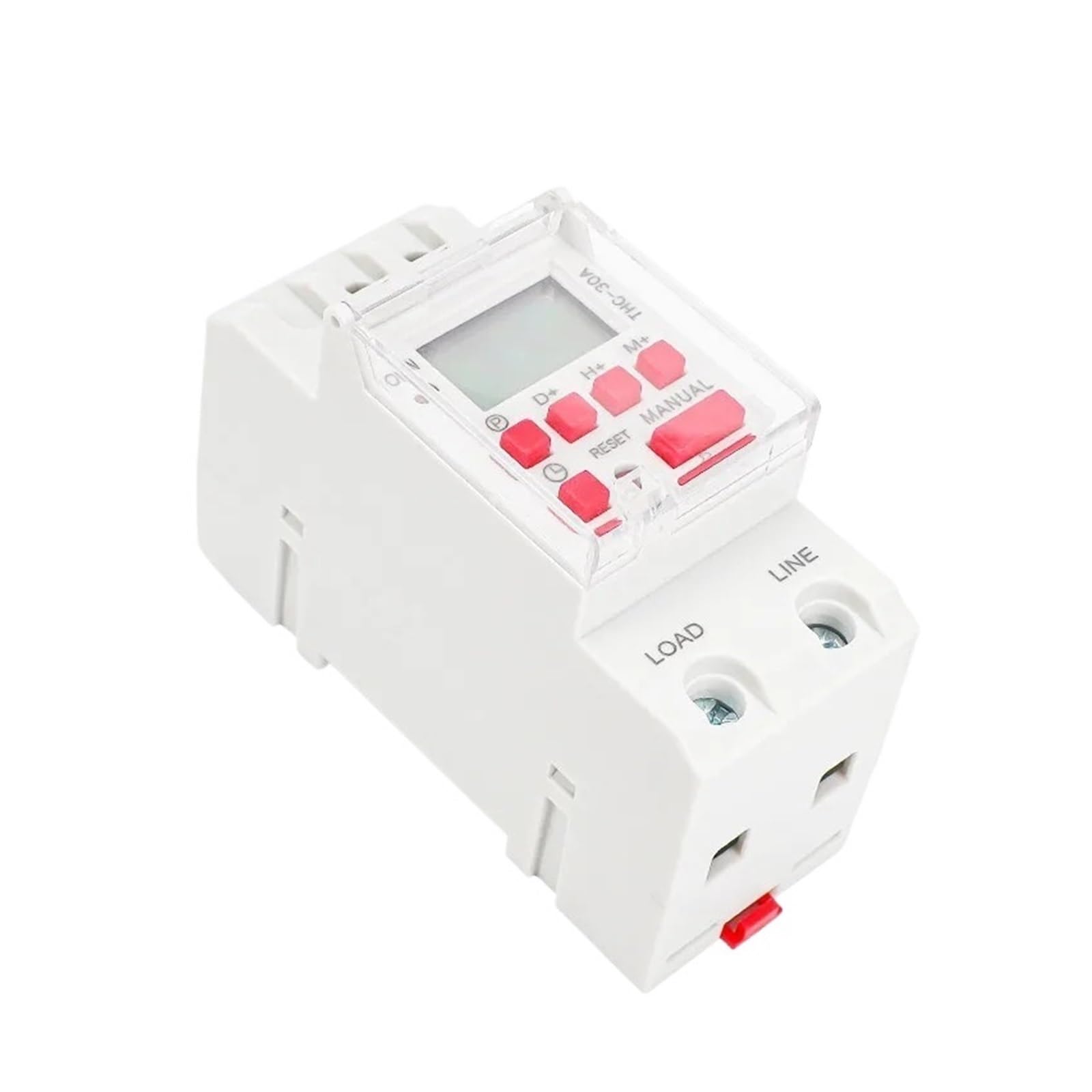 Temporizador Digital THC-15 Temporizadores programables semanales 16A 20A 30A ACDC12V 24V 110V 220V 240V Temporizadores(ACDC12V-30A)
