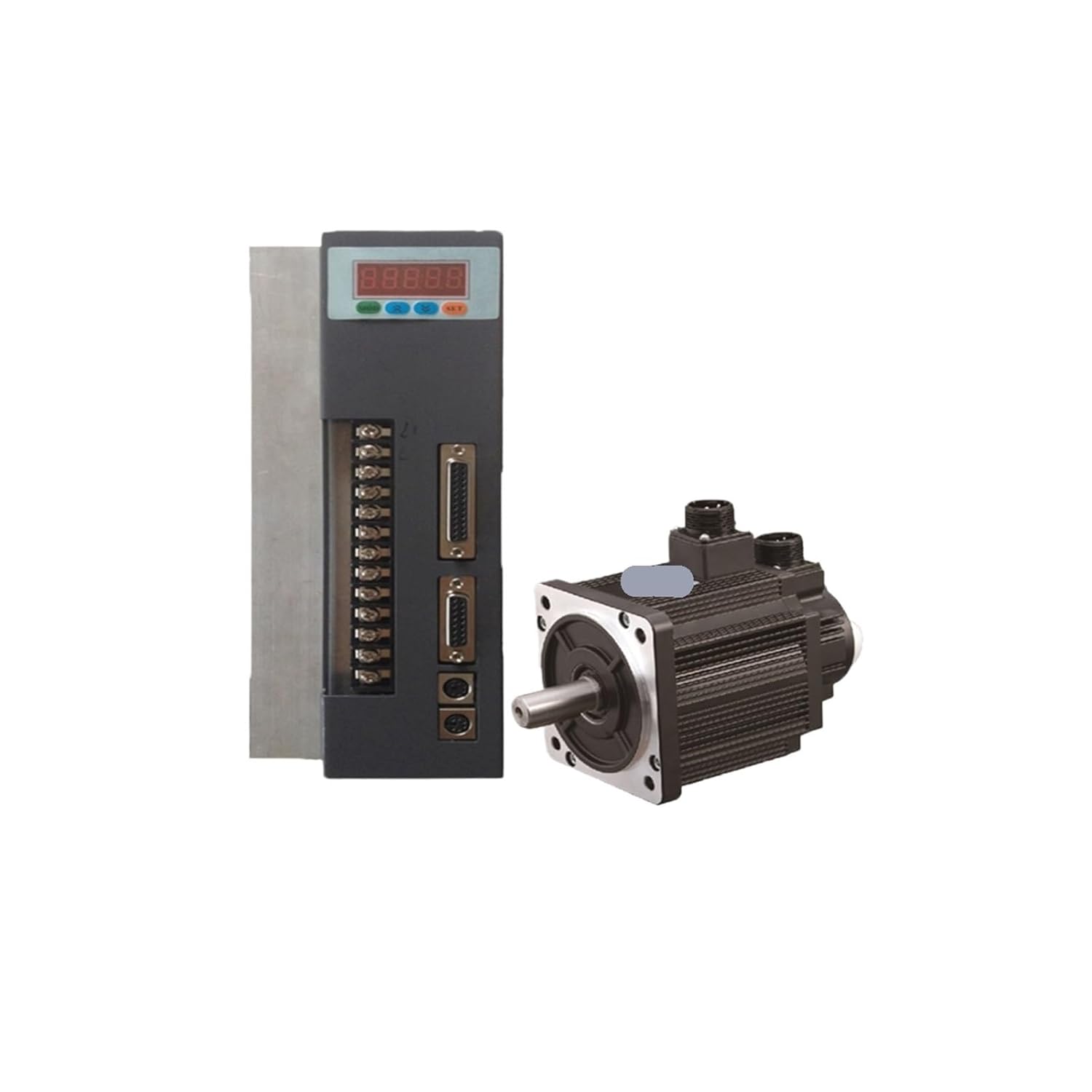 180st-M19020 380v 4kw Ac Servo Motor 2000rpm 19n.M. 4000w Three-Phase Drive Permanent Magnet Matched Driver 40A