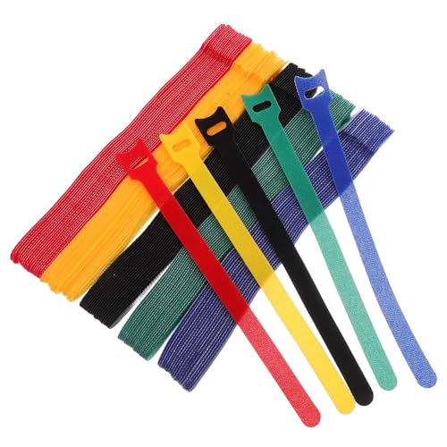 IWOWHERO �ė��p�\�P�[�u���^�C100pcs T���^�R�[�h�I�[�K�i�C�U�[ �d�q�@��z�������p �P�[�u������ ���[�N�X�y�[�X�⎩���ԓ����̗��G����