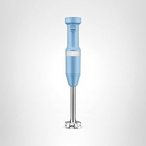 KitchenAid Variable Speed Corded Hand Blender KHBV53, Blue Velvet