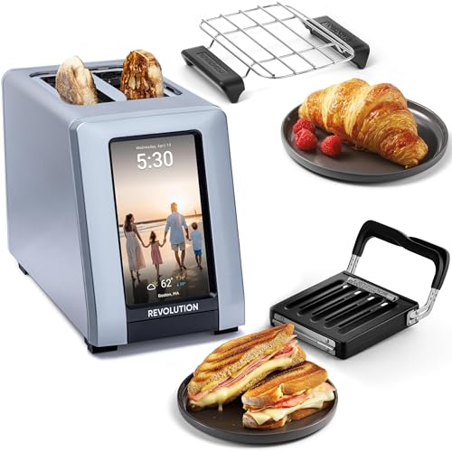 Revolution R180 Connect Plus Smart Toaster with Touchscreen (Bundle with Toastie Press & W... Revolution R180 Connect Plus Smart Toaster with Touchscreen (Bundle with Toastie Press & W...